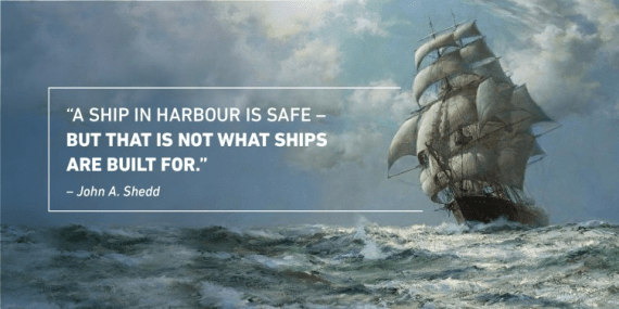 - Ships were not boult to stay in the harbor
