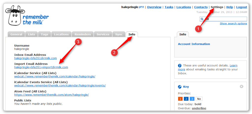 RTM and CRM Find Email Address to Send To