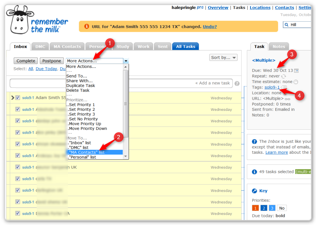 RTM and CRM Move to Proper Tab