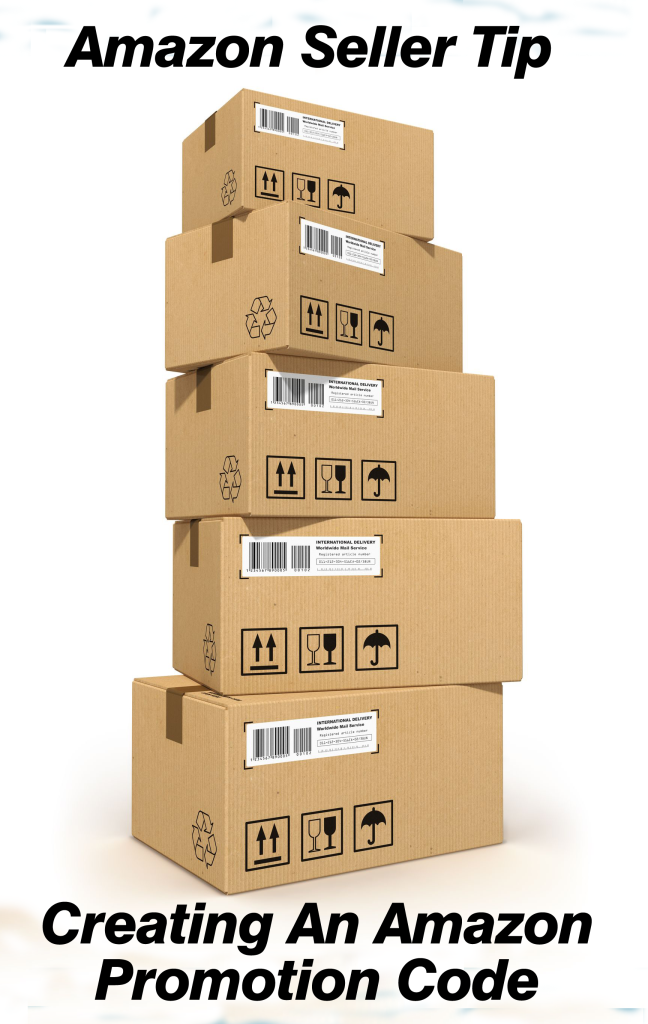 Amazon Seller Tip -Creating Promotion Codes